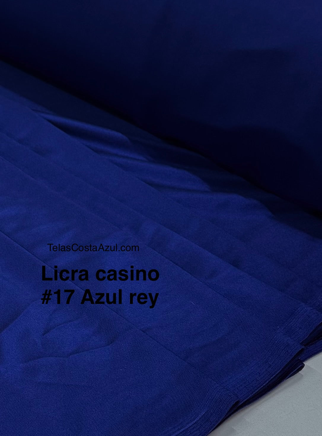 Licra casino 17 Azul rey