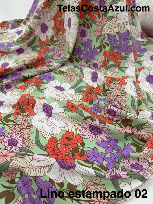 Lino estampado 02