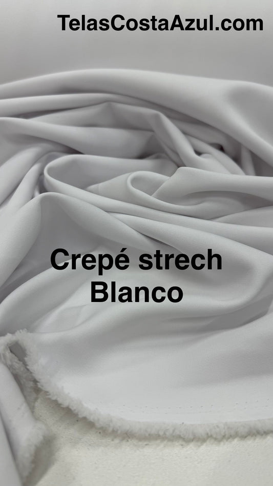 Crepé strech Blanco