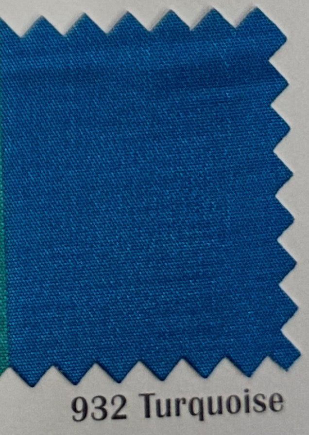 Tafeta satinada #932 Turquoise