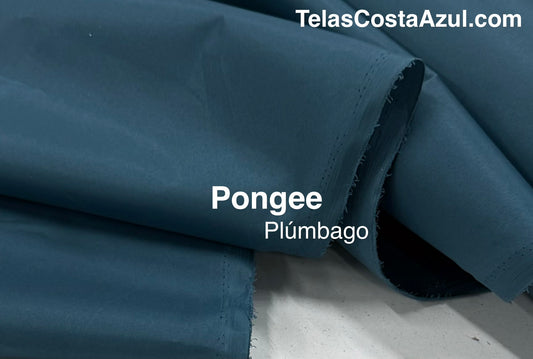 Forro pongee Plúmbago