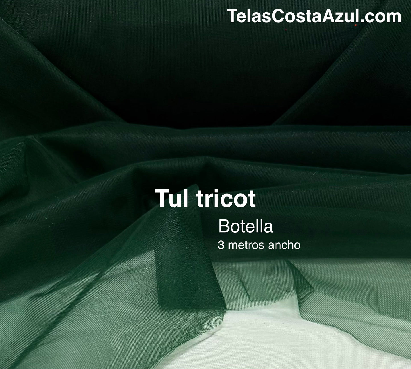 Tul tricot Botella
