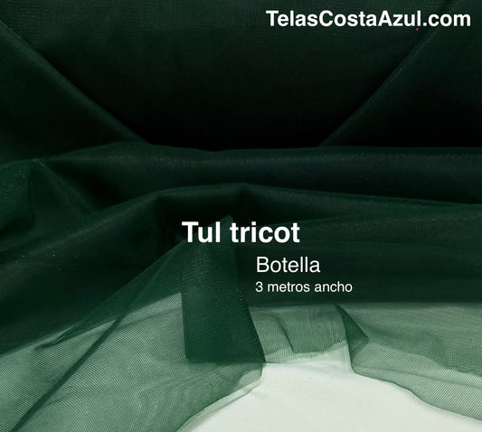 Tul tricot Botella