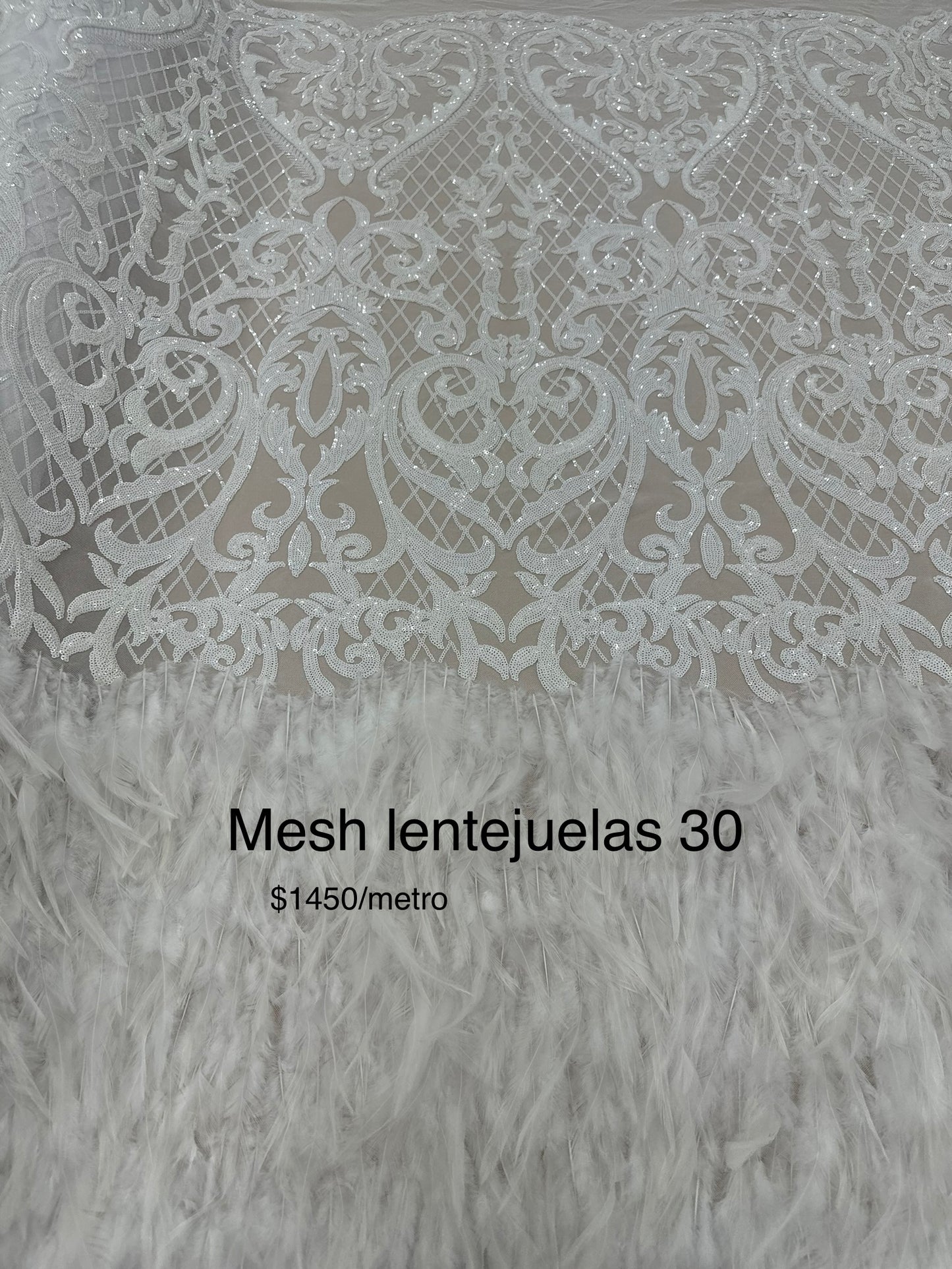 Mesh lentejuelas 30