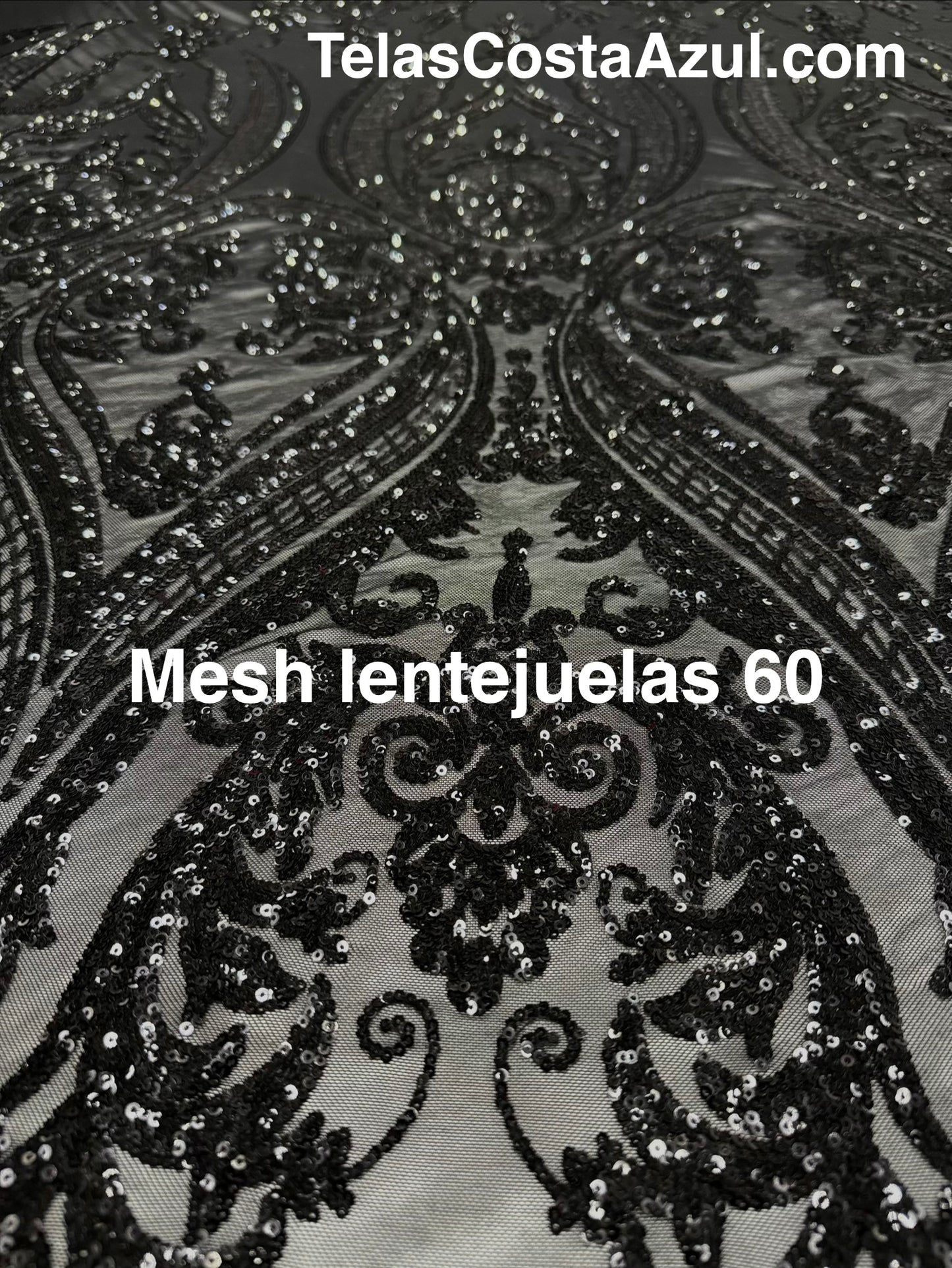 MESH CON LENTEJUELA 60