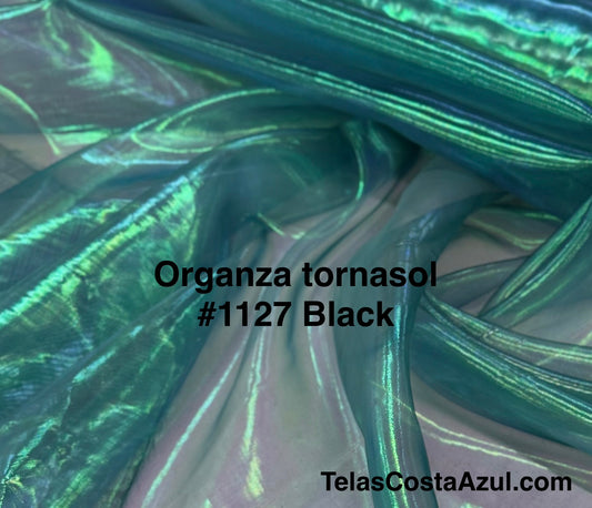 ORGANZA TORNASOL 1127 BLACK