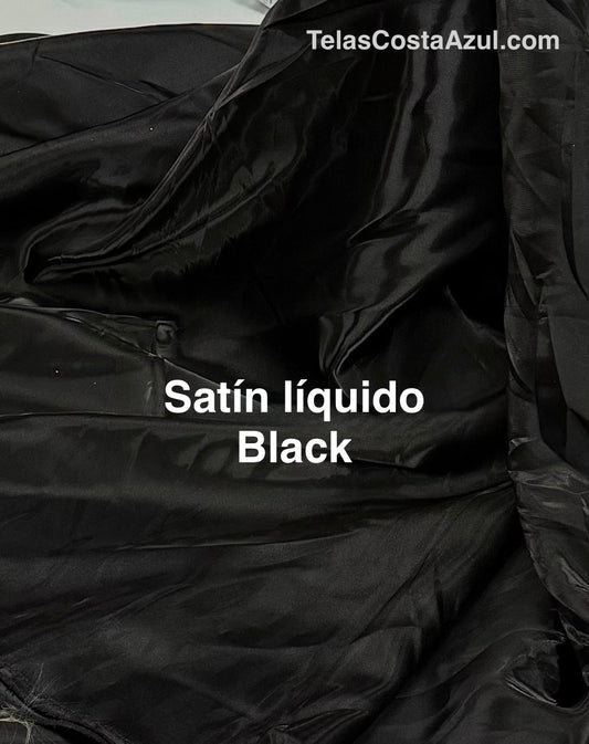 Satín líquido Black