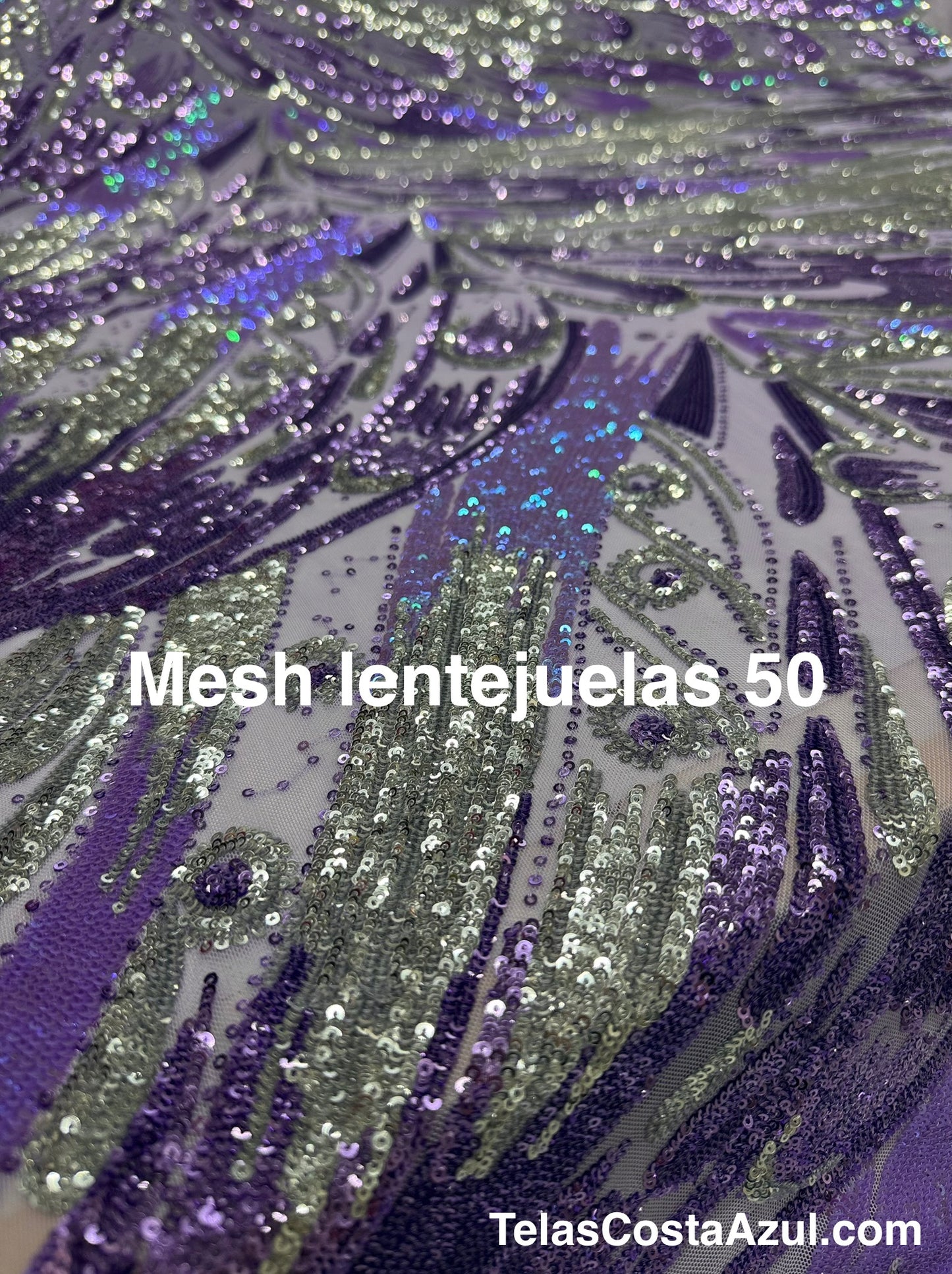 Mesh lentejuelas 50