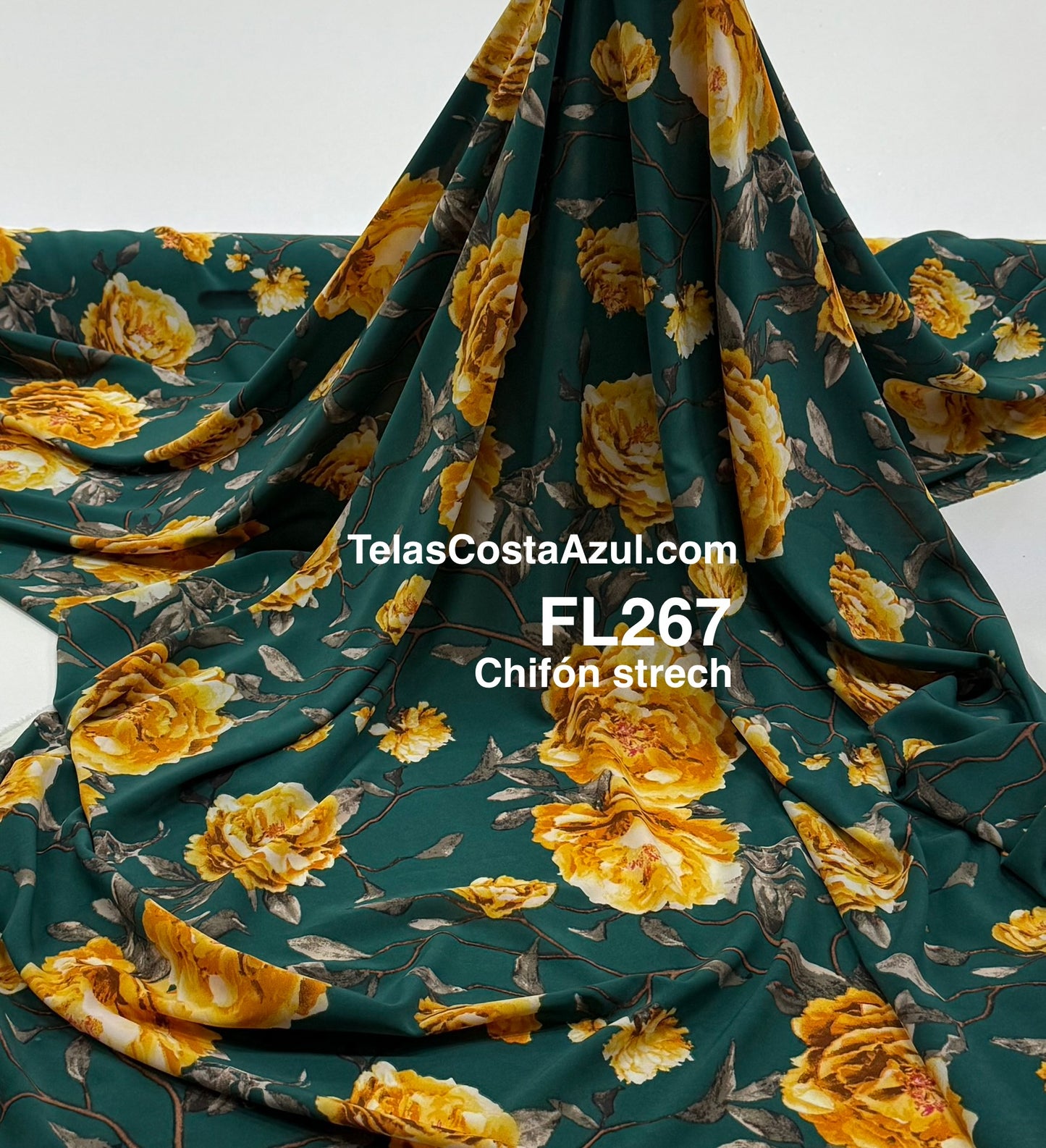 FL267 Chifón strech