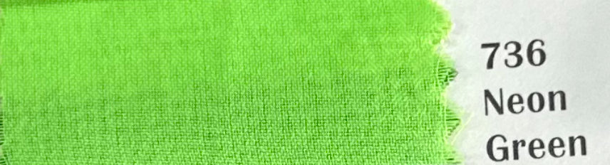 Chifón mate 736 Neon green