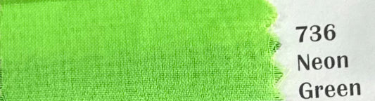 Chifón mate 736 Neon green