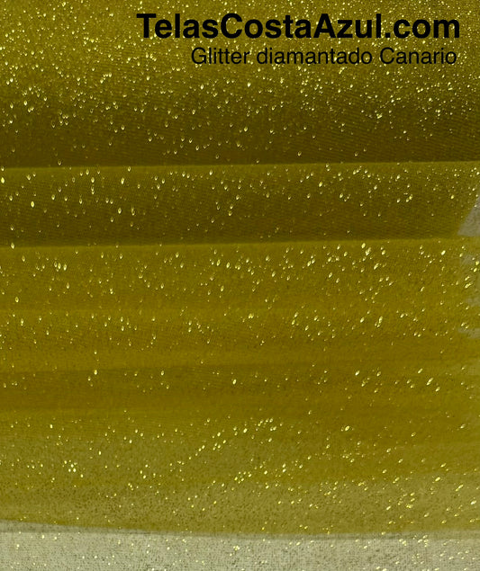 Glitter diamantado Canario