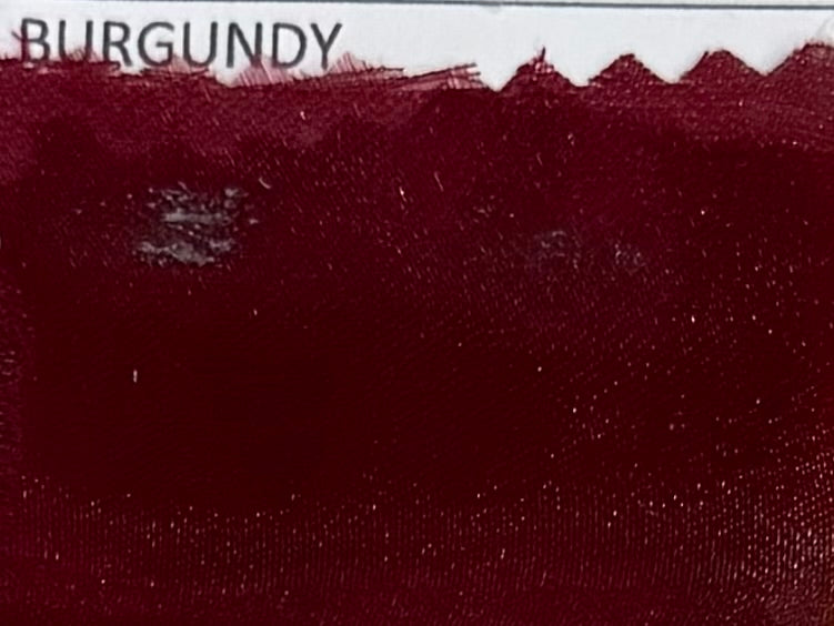 Chifón líquido Burgundy