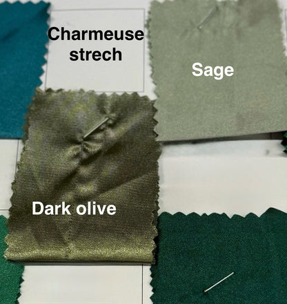 Catálogo charmeusse con licra tipo seda