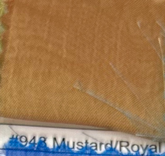 Chifon tornasol 948 Mustard/royal