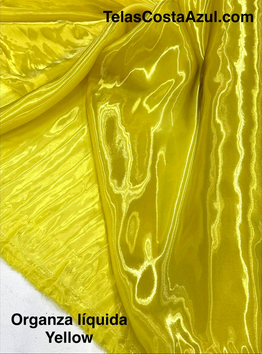 ORGANZA LIQUIDA YELLOW