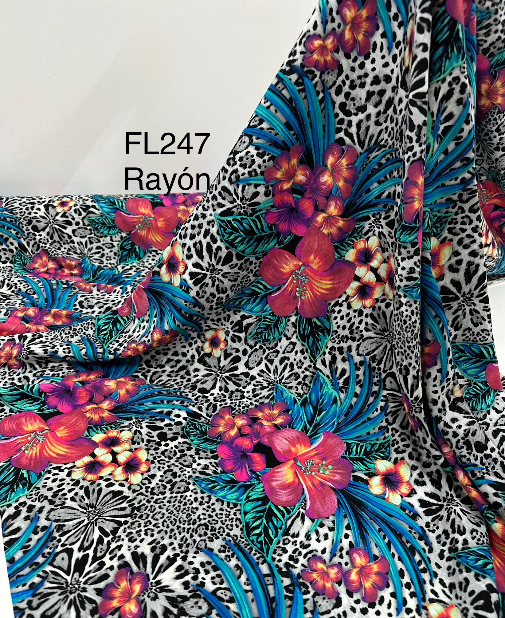 FL247 Rayón – Telas Costa Azul