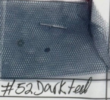 Tul italiano/óptico #52 Dark Teal