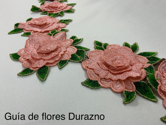 GUÍA DE FLORES DURAZNO