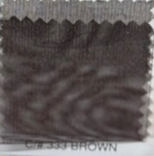 Organza satinada #333 Brown