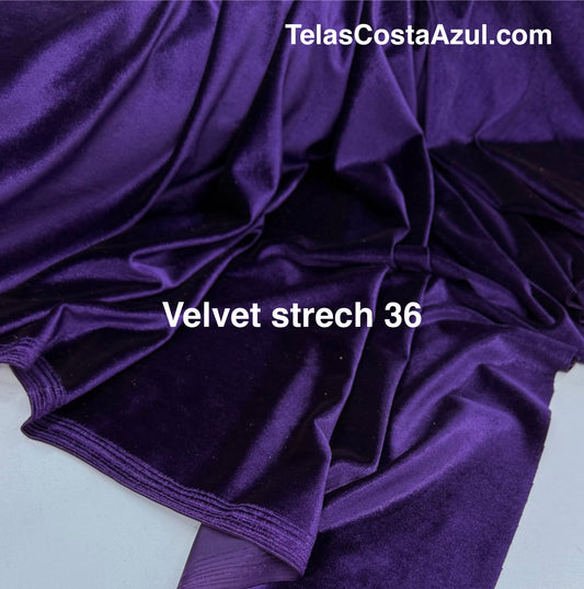 Velvet strech 36