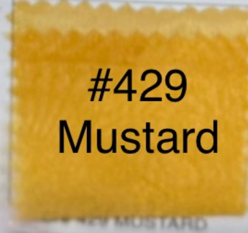Organza satinada #429 Mustard