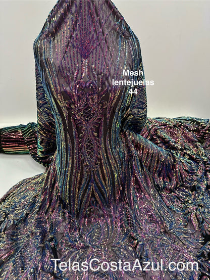 Mesh lentejuelas 44