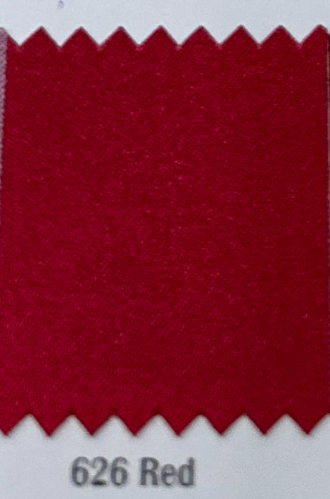 Satín regular #626 Red