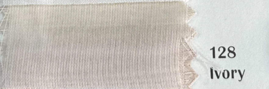 Chifón mate 128 Ivory