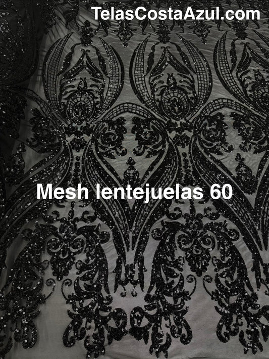 MESH CON LENTEJUELA 60