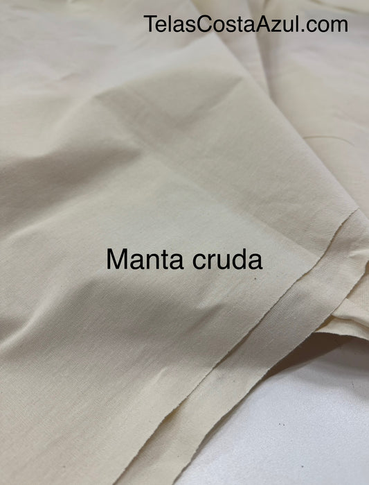 Manta cruda